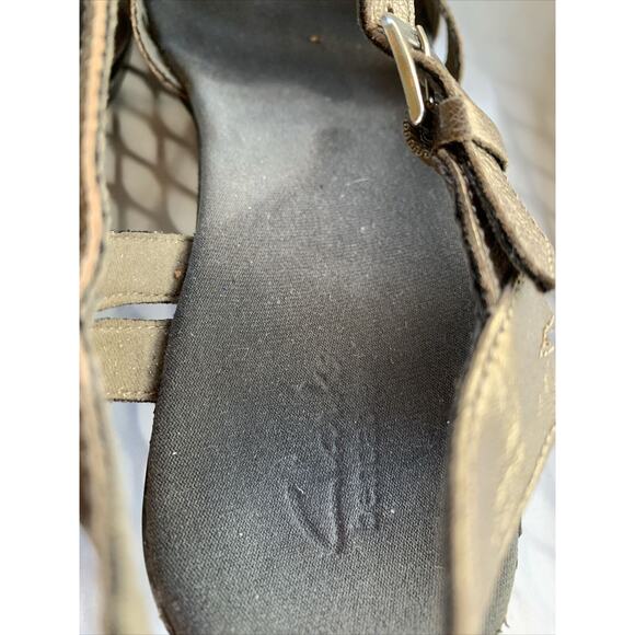 Clarks Womens Sandals Size 11 Bronze Color - Picture 4 of 10